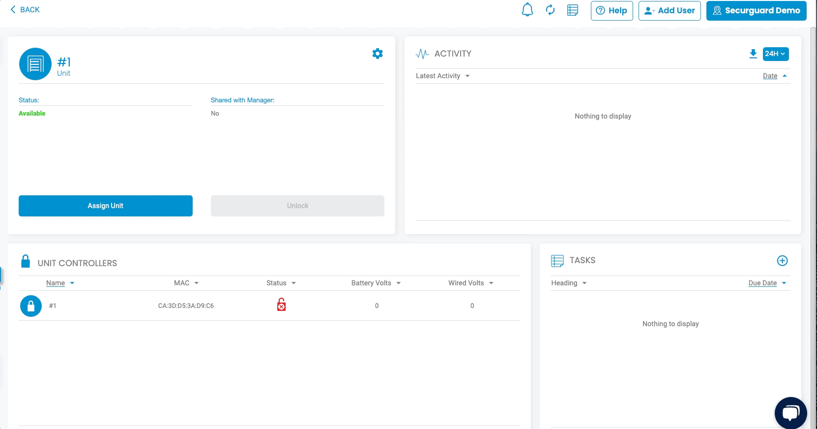 Understanding the Unit Details Page